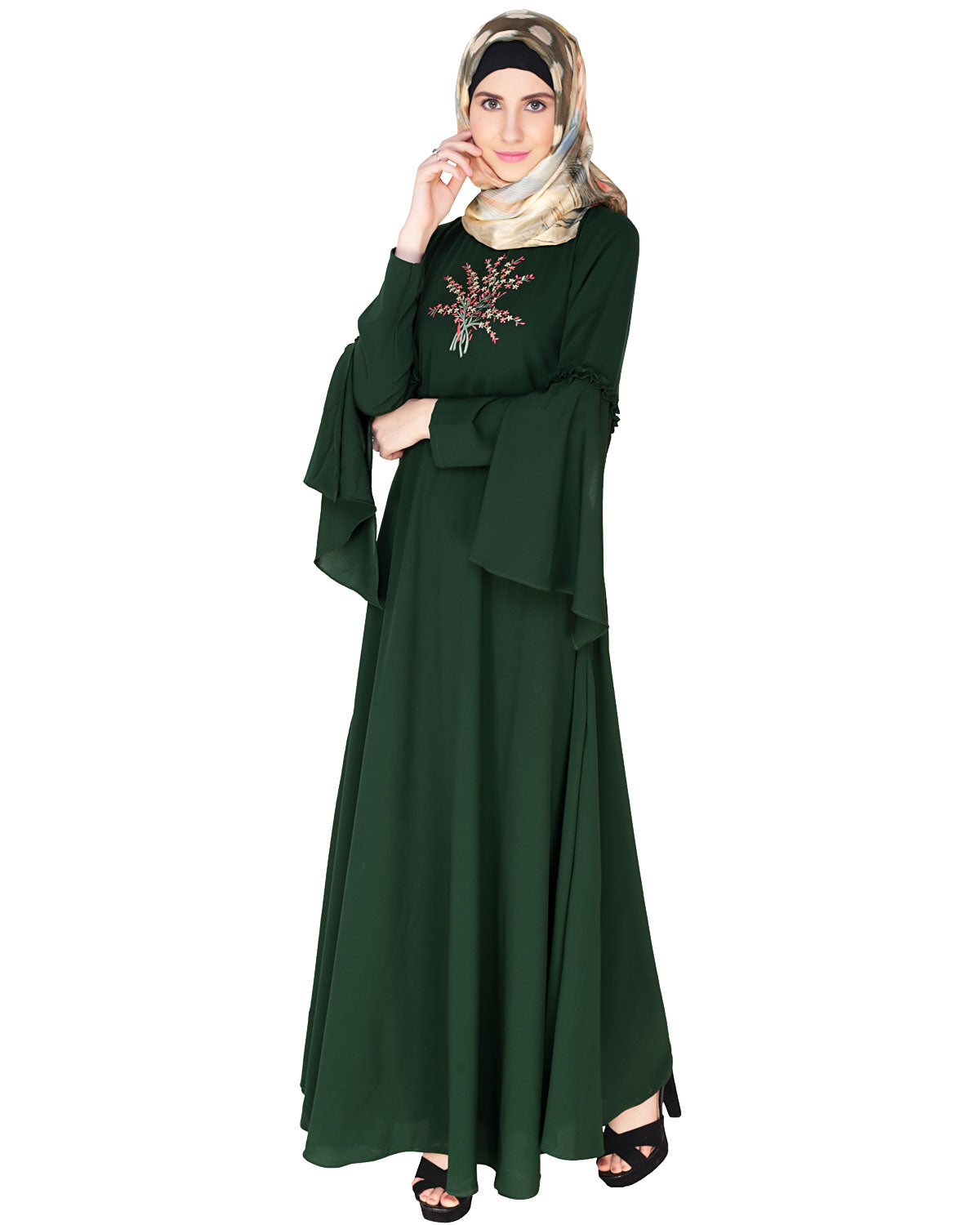 Crew Collar Abaya