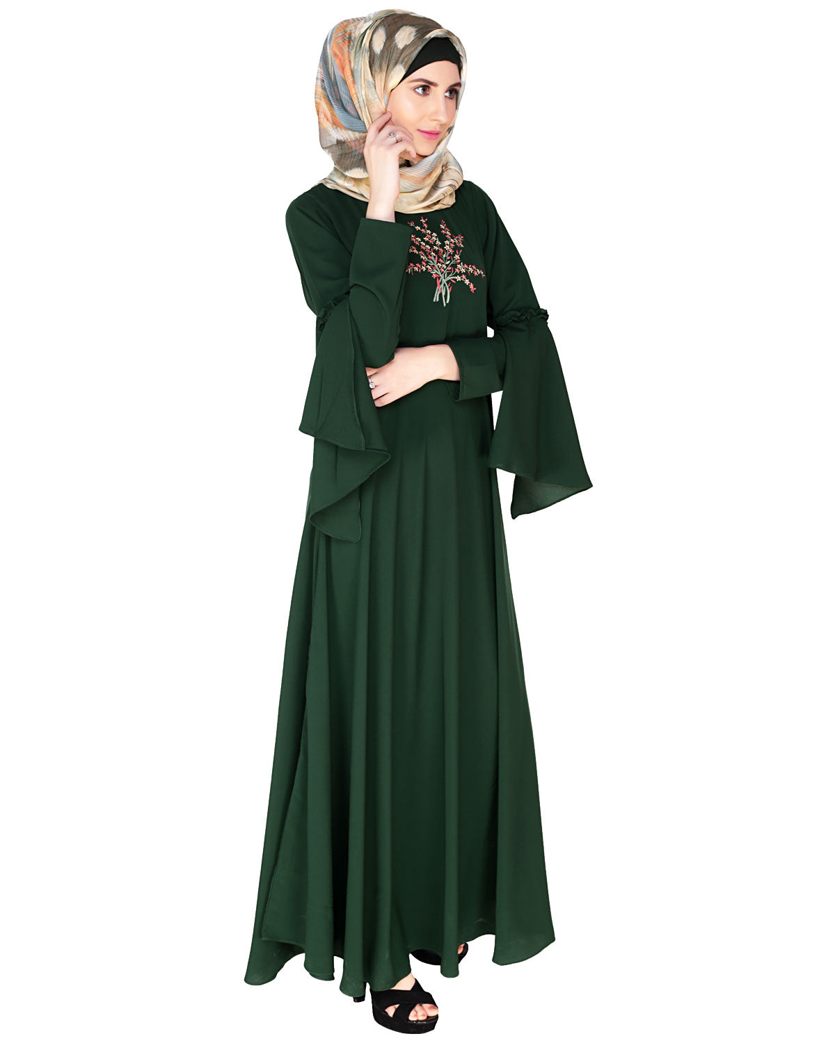 Crew Collar Abaya