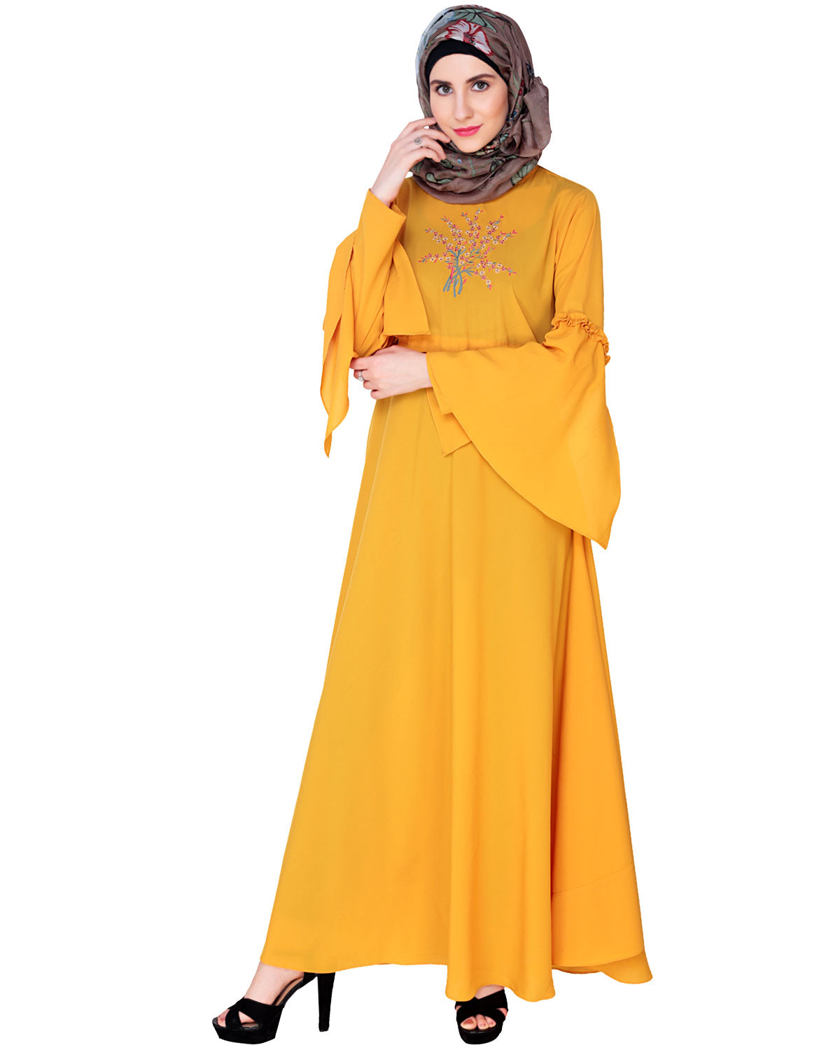Crew Collar Abaya