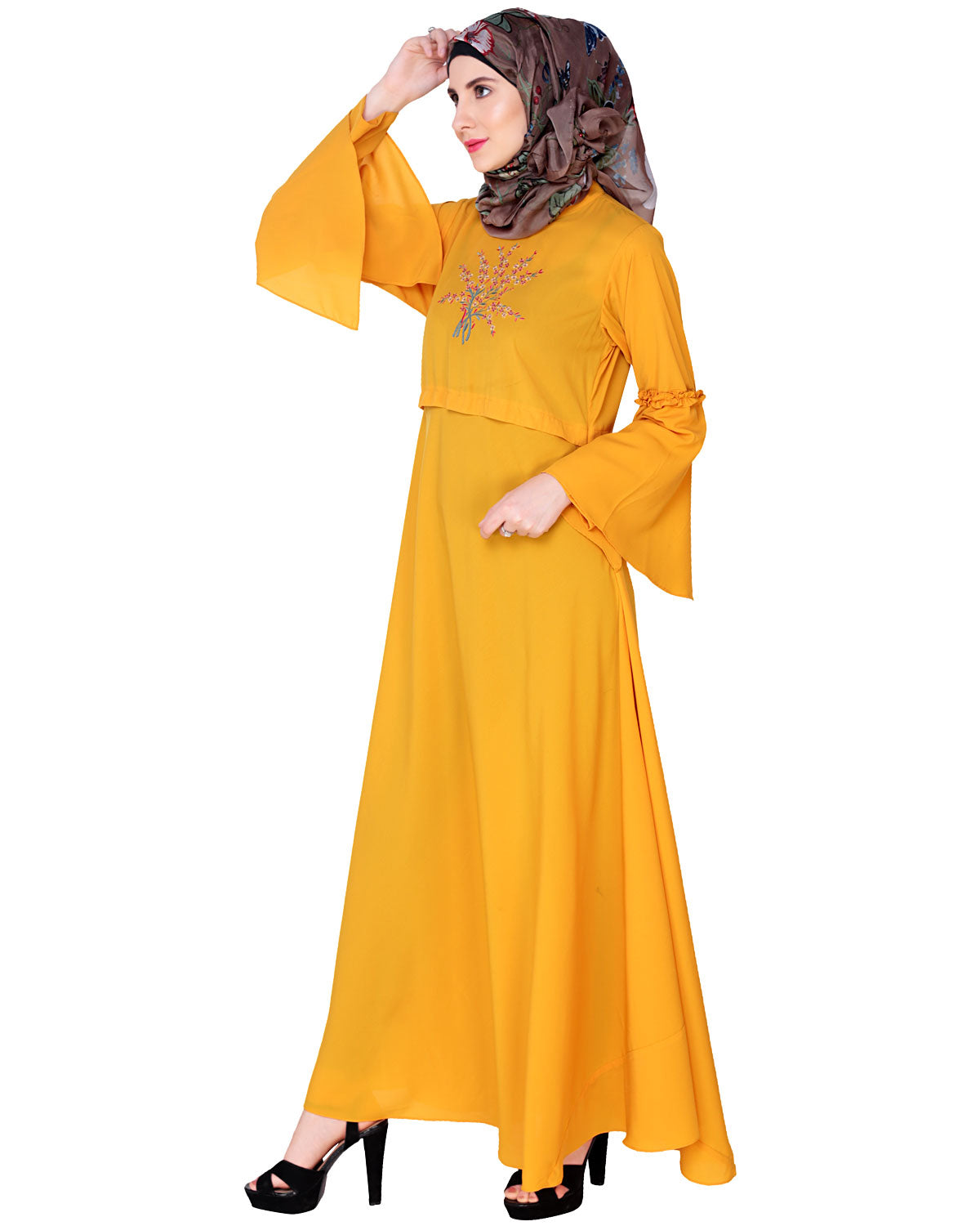 Crew Collar Abaya