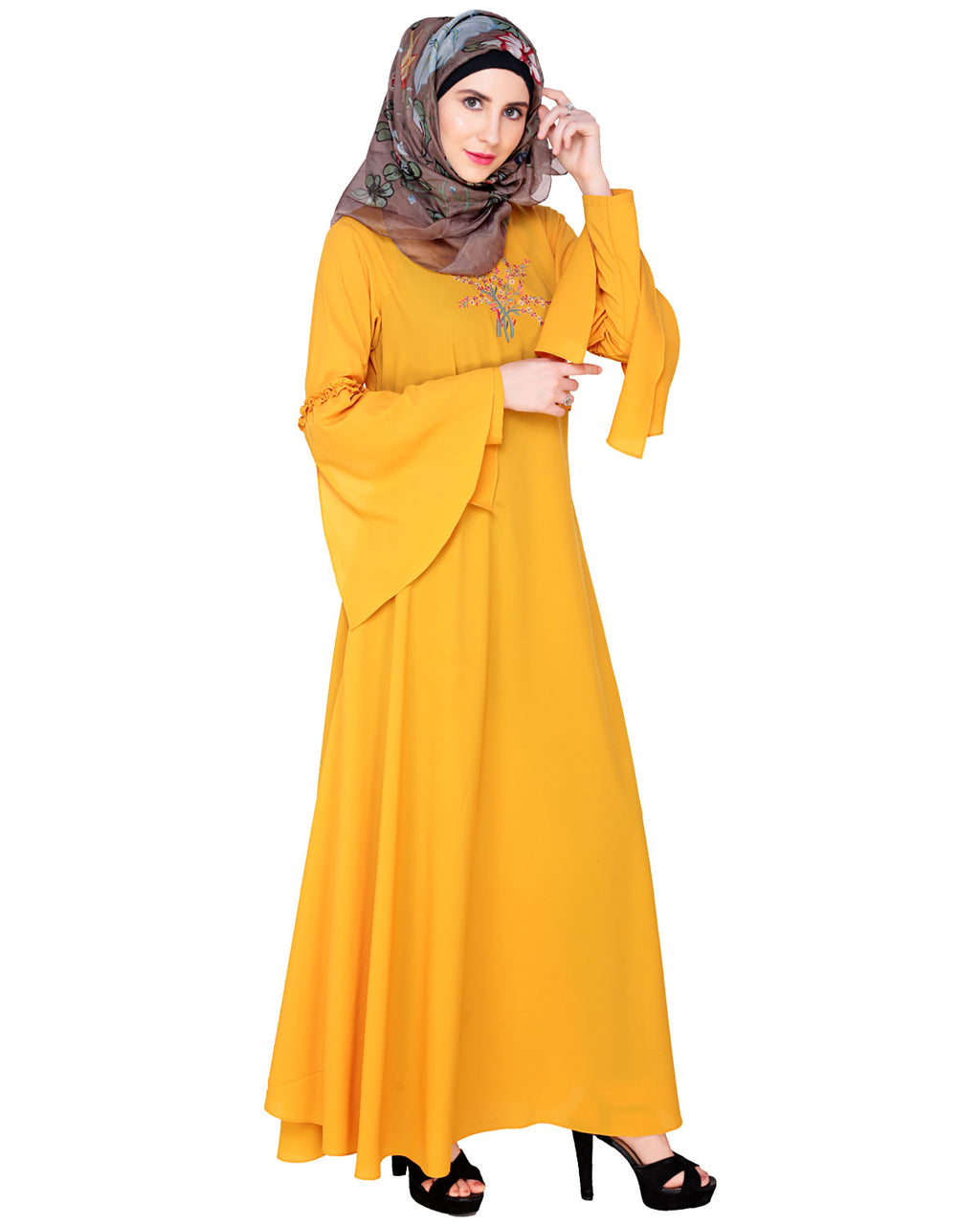 Crew Collar Abaya