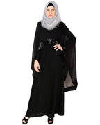 Black Cape Abaya