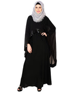 Black Cape Abaya