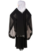 Black Cape Abaya