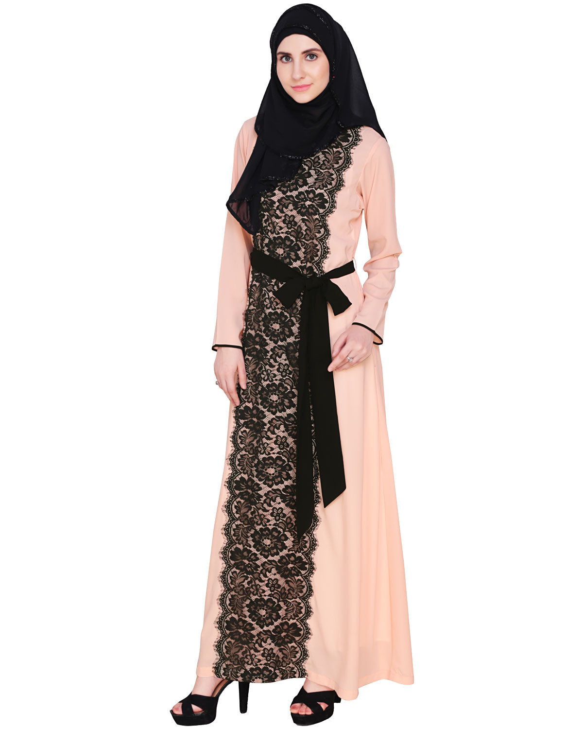 Lace Abaya Dress