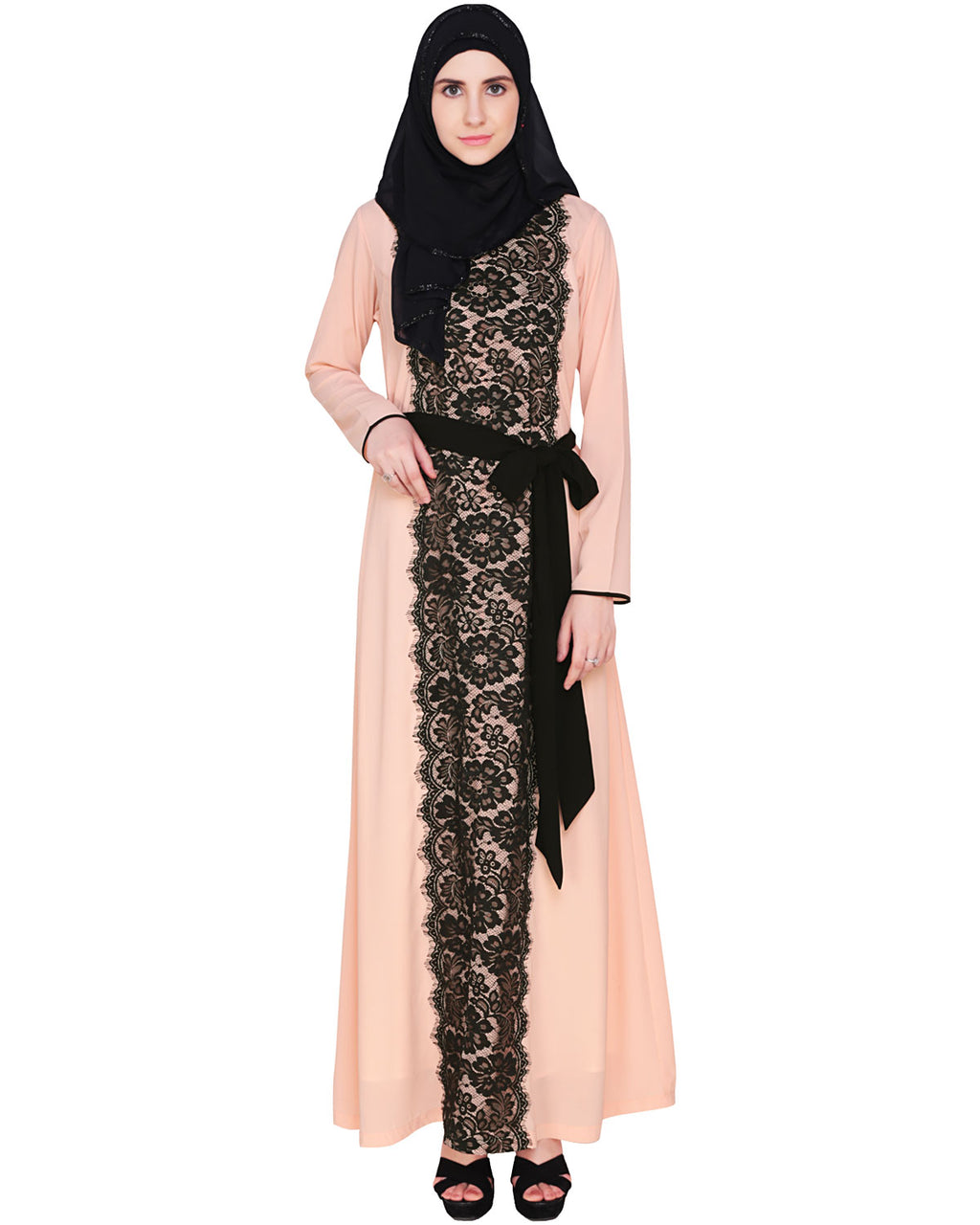 Lace Abaya Dress