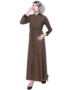 Drawstring Coat Abaya