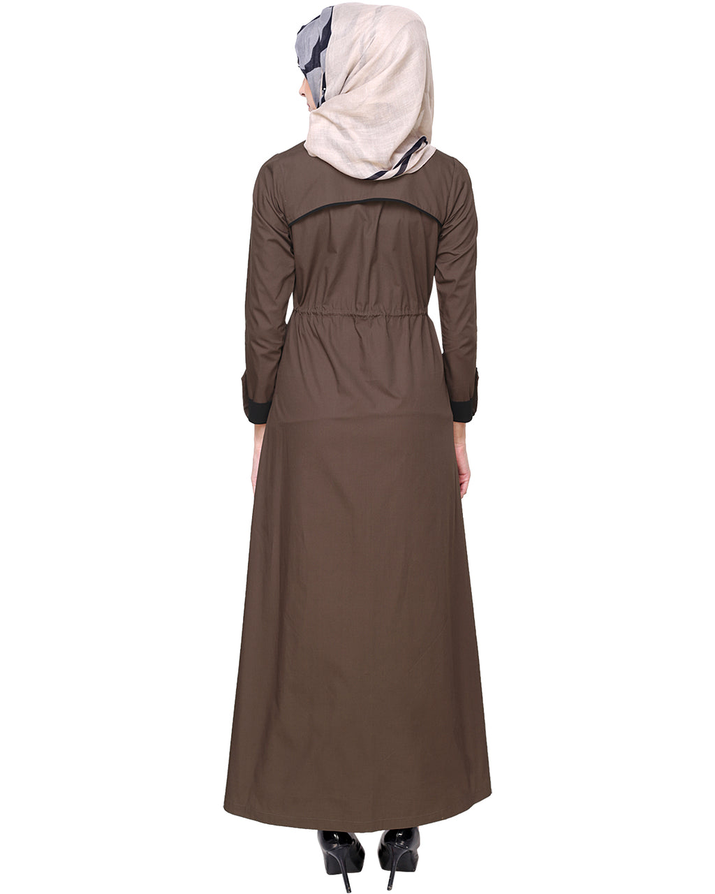 Drawstring Coat Abaya