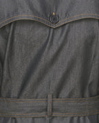 Black Denim Designer Abaya