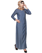 Chic Denim Abaya