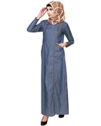 Chic Denim Abaya