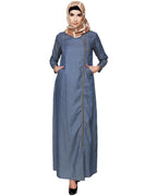 Chic Denim Abaya