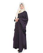 Dark Purple & Black Kaftan