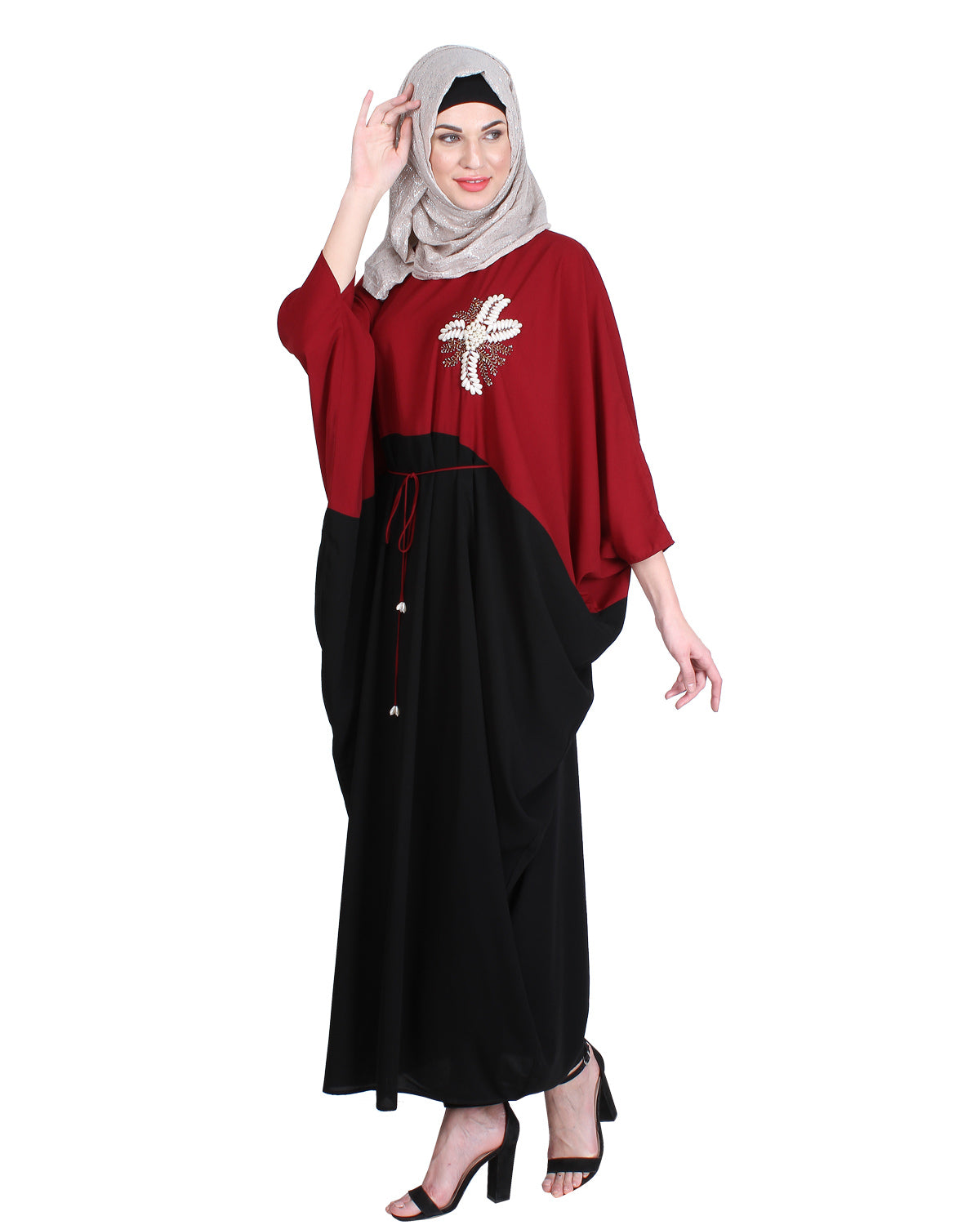 Pearl Embroidered Kaftan