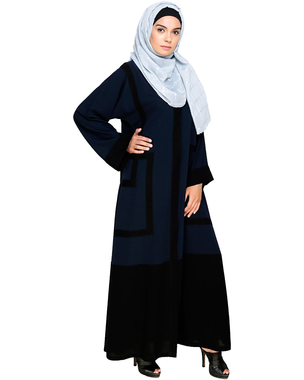 Quirky Dubai Style Abaya with detailing
