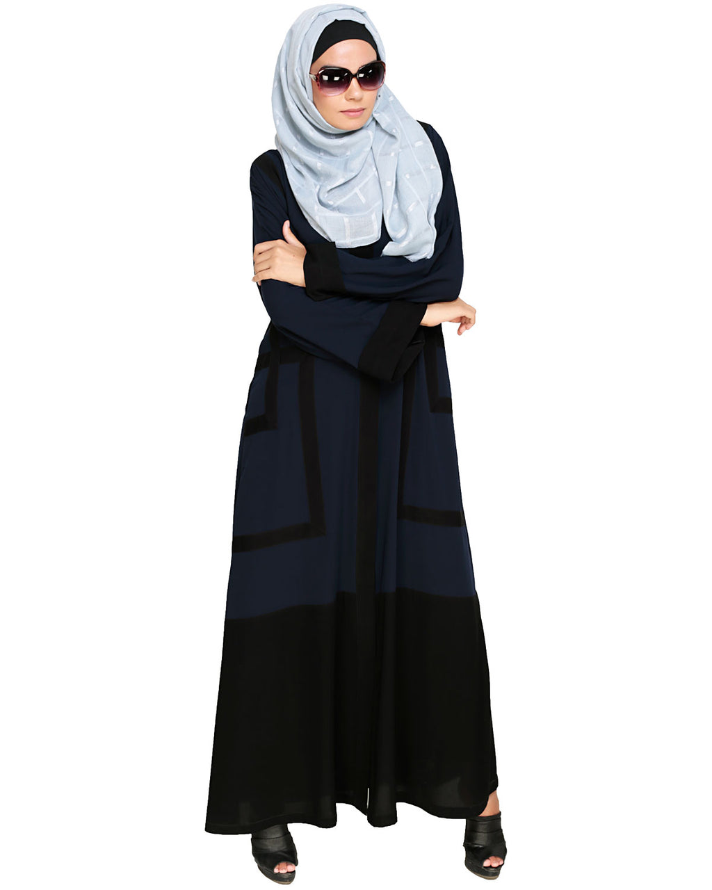 Quirky Dubai Style Abaya with detailing