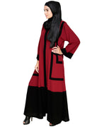Quirky Dubai Style Abaya with detailing