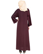 Pearl and Flora Embroidered Dubai Style Abaya