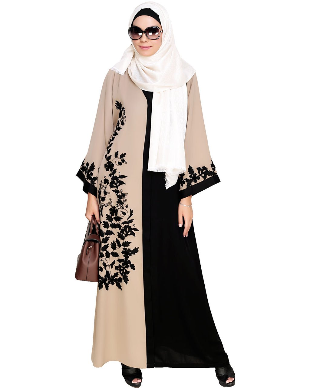 Wanderlust Embroidery Dubai Style Abaya