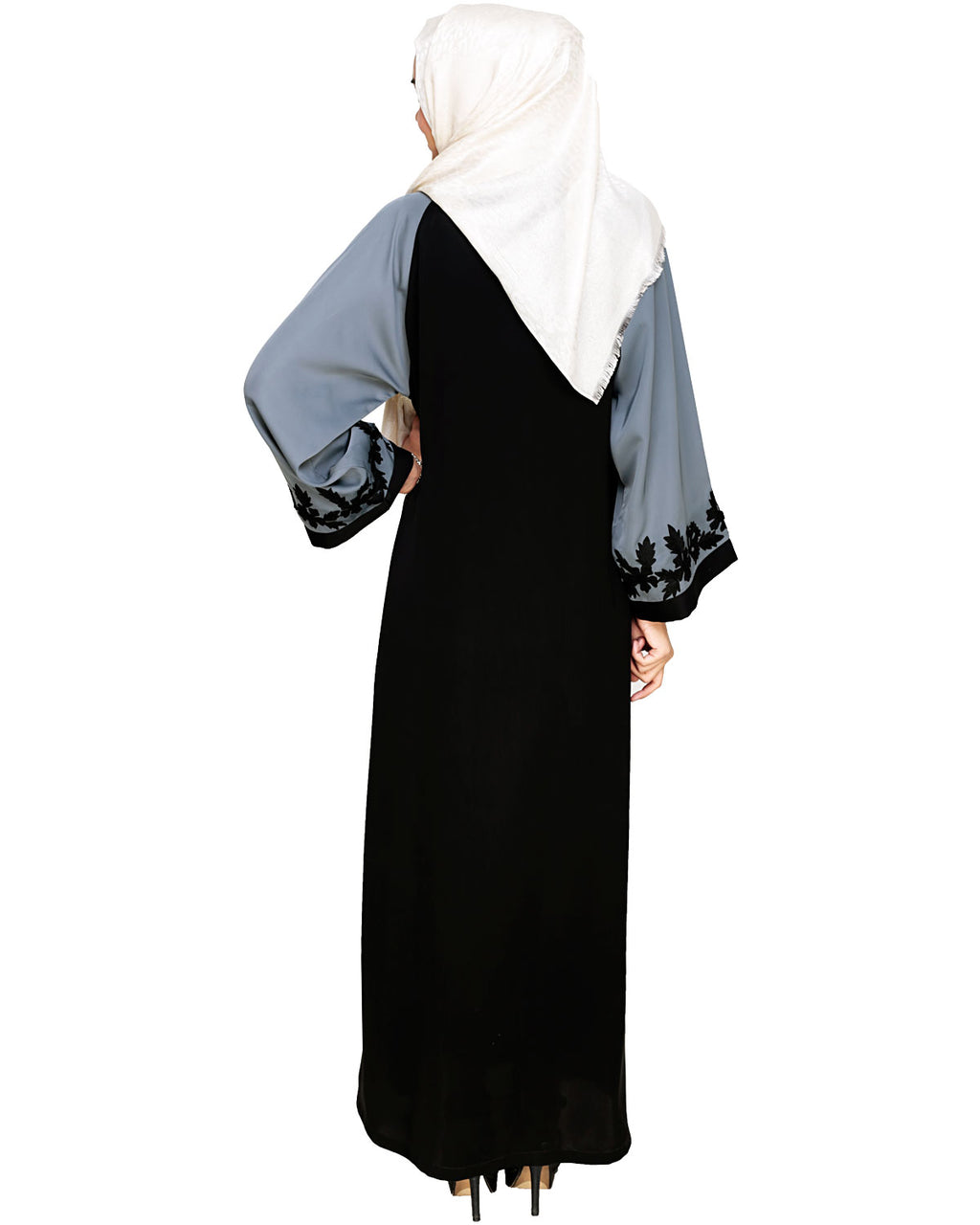 Wanderlust Embroidery Dubai Style Abaya