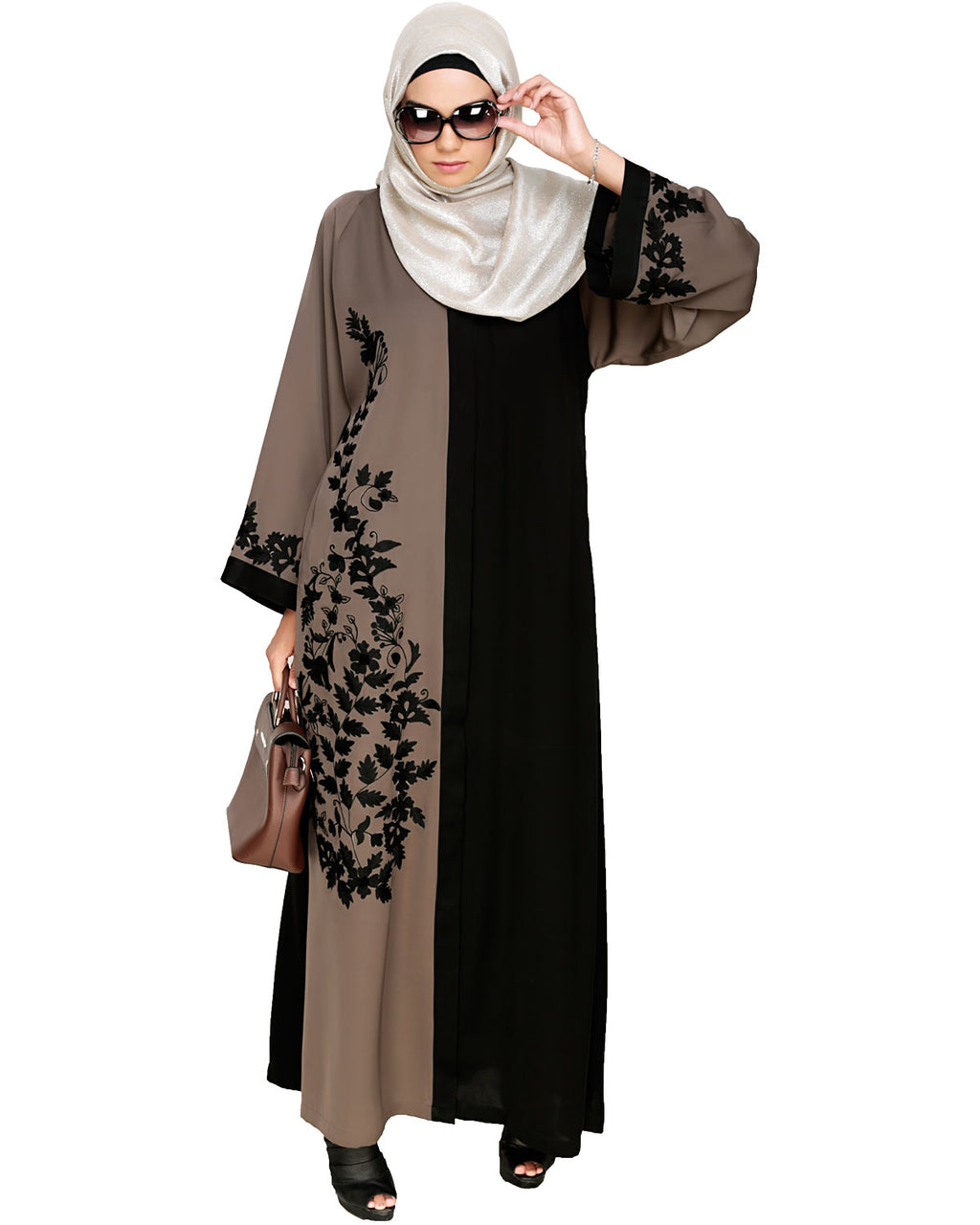 Wanderlust Embroidery Dubai Style Abaya
