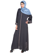 Bewitching Floral Dubai Style Embroidered Abaya