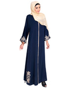 Bewitching Floral Dubai Style Embroidered Abaya