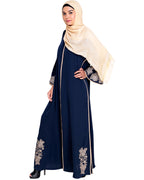 Bewitching Floral Dubai Style Embroidered Abaya