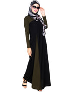 Accordion Side Pleated Abaya
