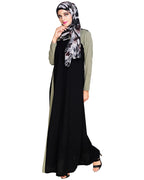 Accordion Side Pleated Abaya