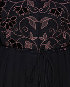 Sylvan Pleated Dubai Style Abaya