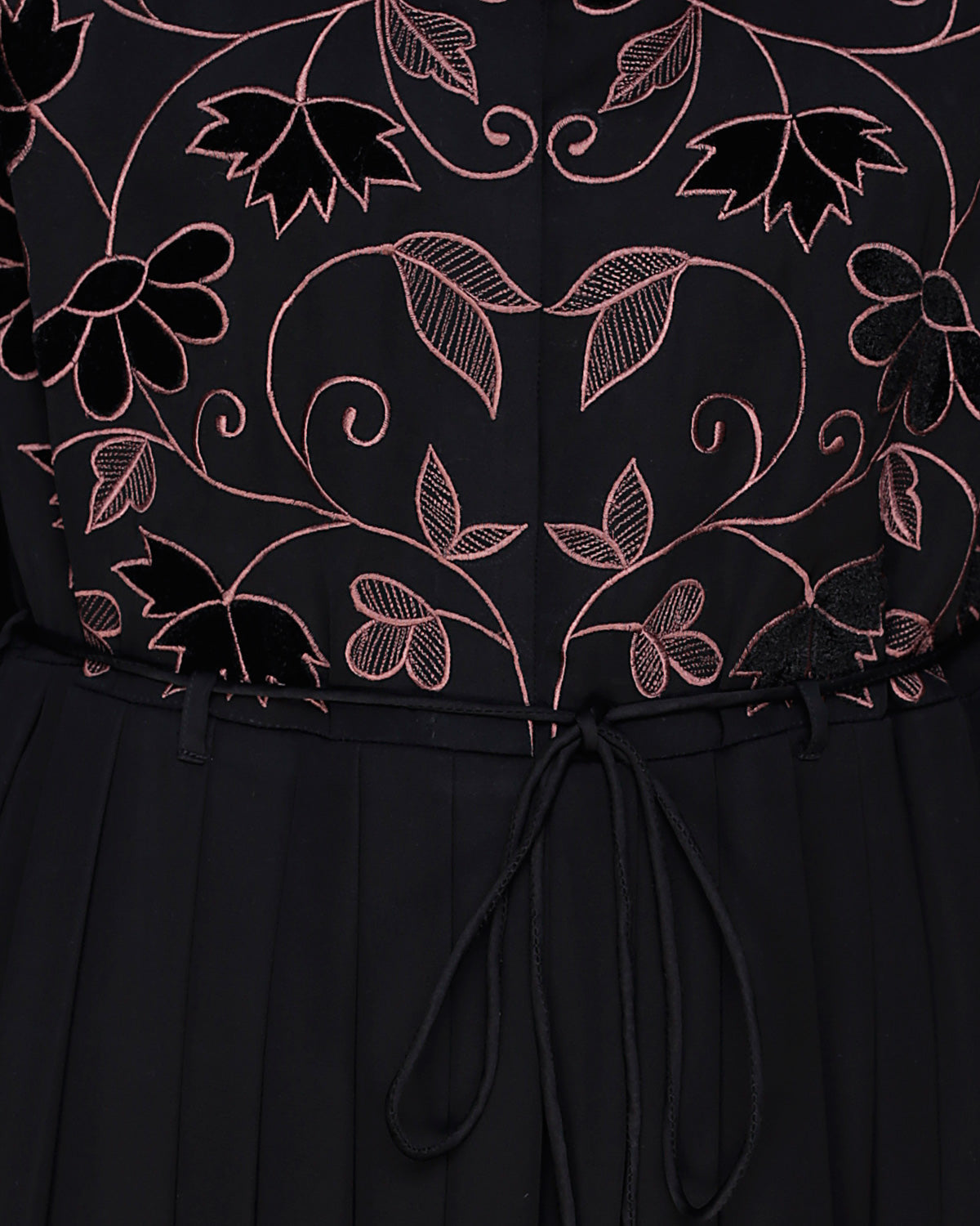 Sylvan Pleated Dubai Style Abaya