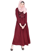 Sylvan Pleated Dubai Style Abaya