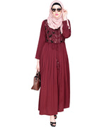 Sylvan Pleated Dubai Style Abaya