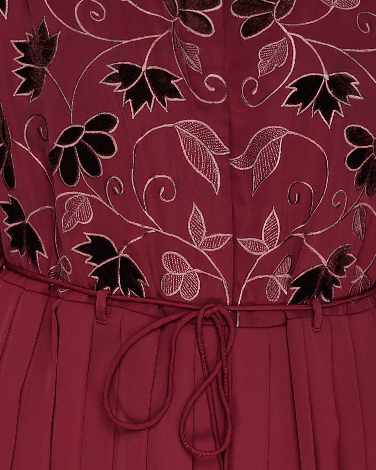 Sylvan Pleated Dubai Style Abaya