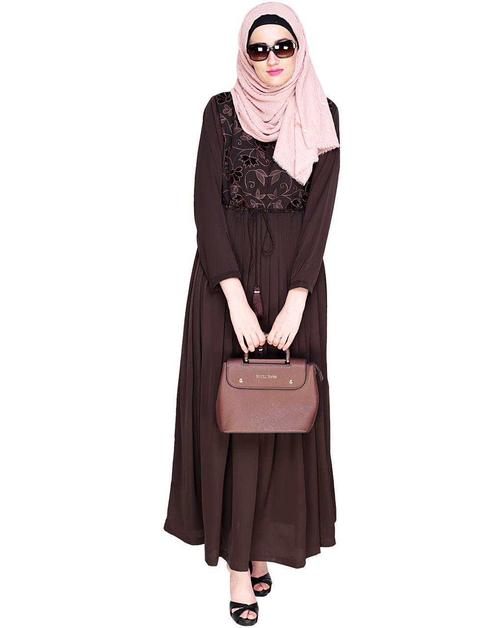 Sylvan Pleated Dubai Style Abaya