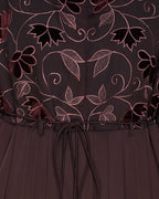 Sylvan Pleated Dubai Style Abaya