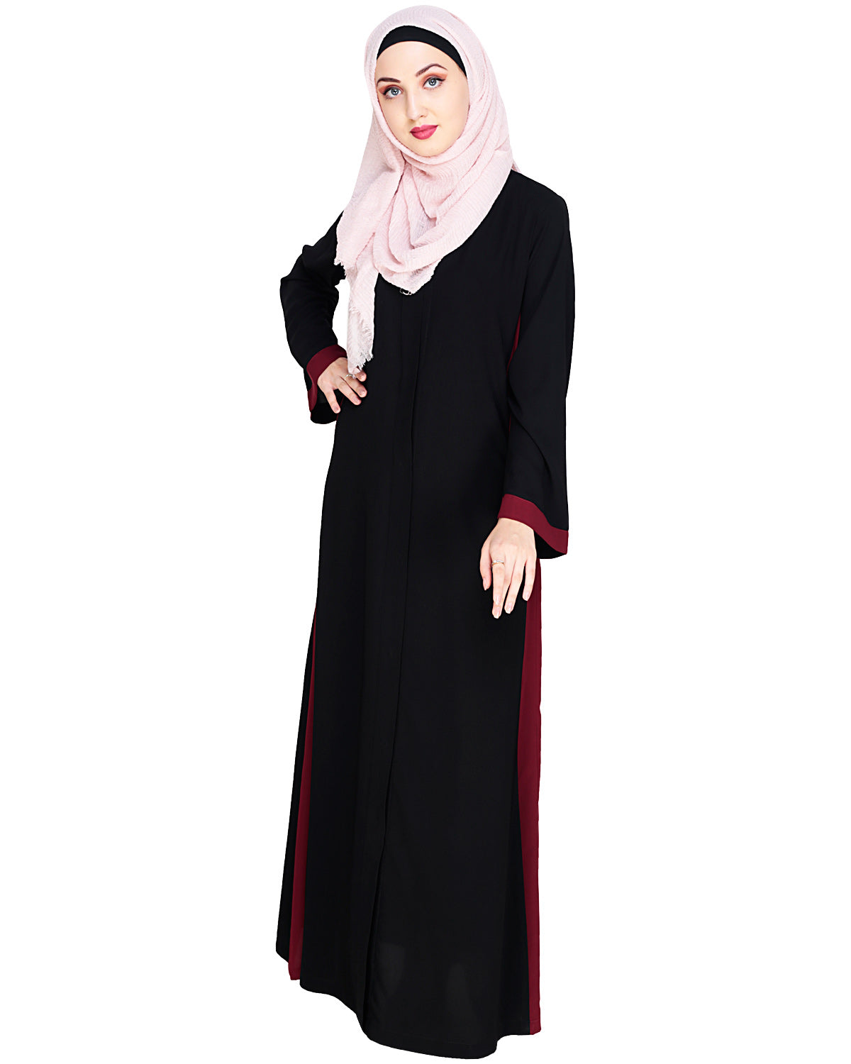 Side Panelled Abaya