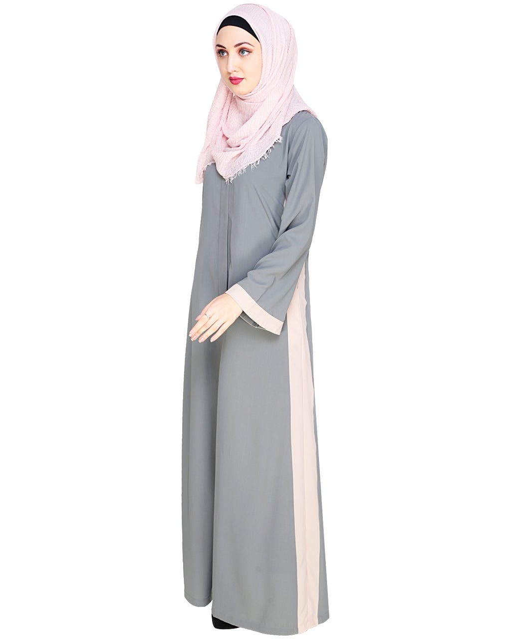 Side Panelled Abaya