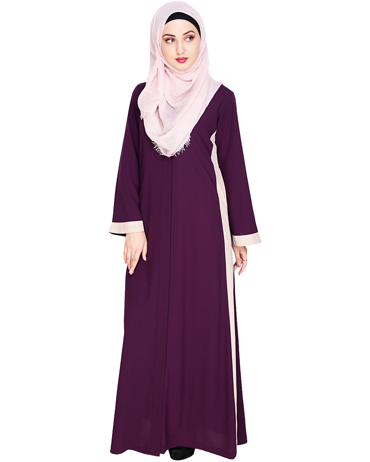Side Panelled Abaya