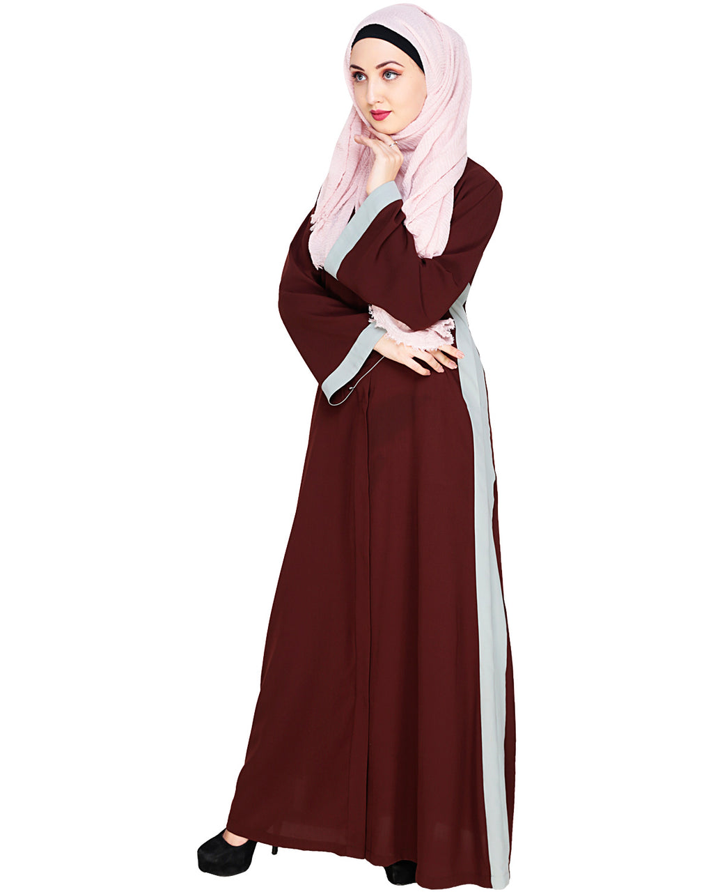 Side Panelled Abaya