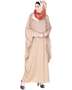 Dual Shade Floral Embroidered Kaftan