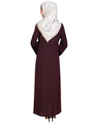 Appealing Floral Embroidery Dubai Style Abaya