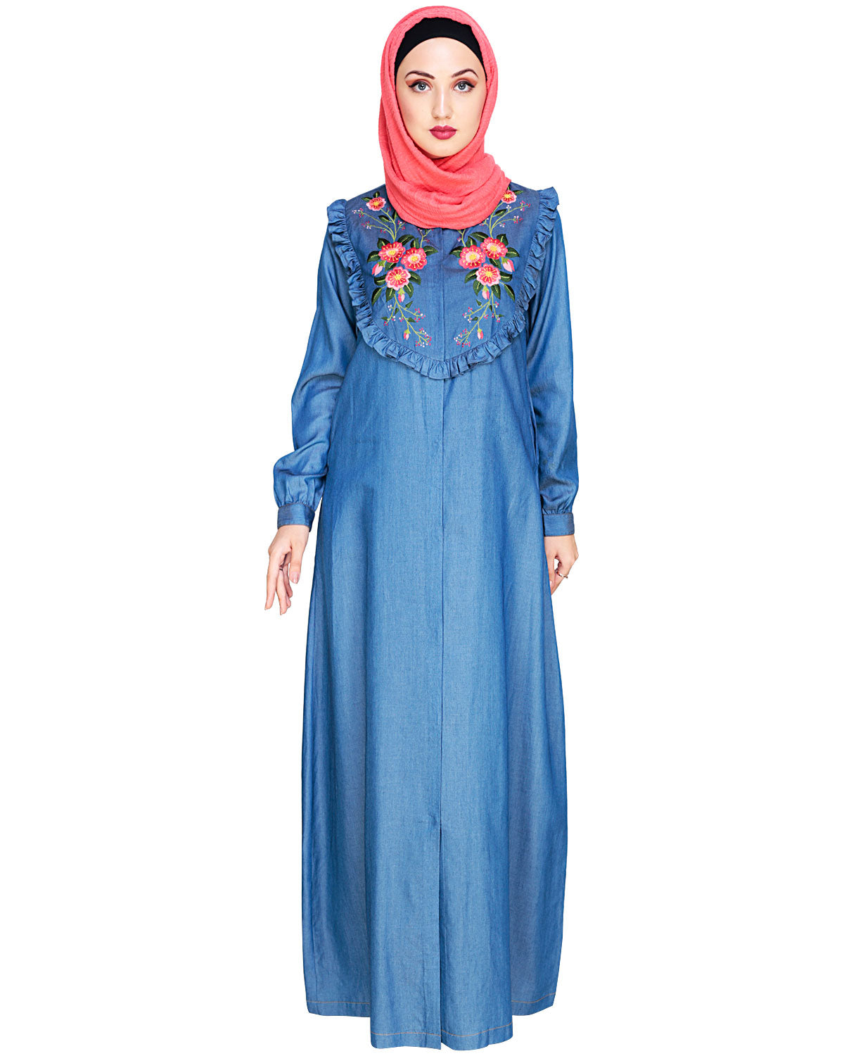 Ruffled Affair Abaya