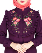 Ruffled Affair Abaya