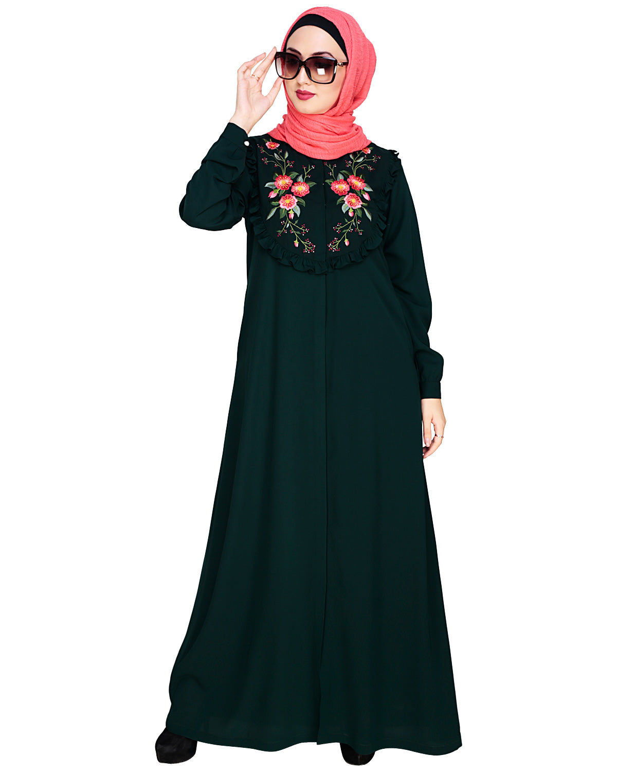 Ruffled Affair Abaya