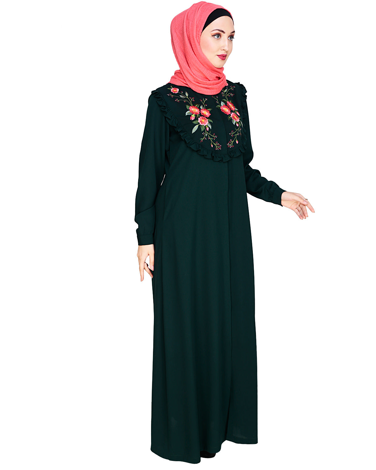 Ruffled Affair Abaya