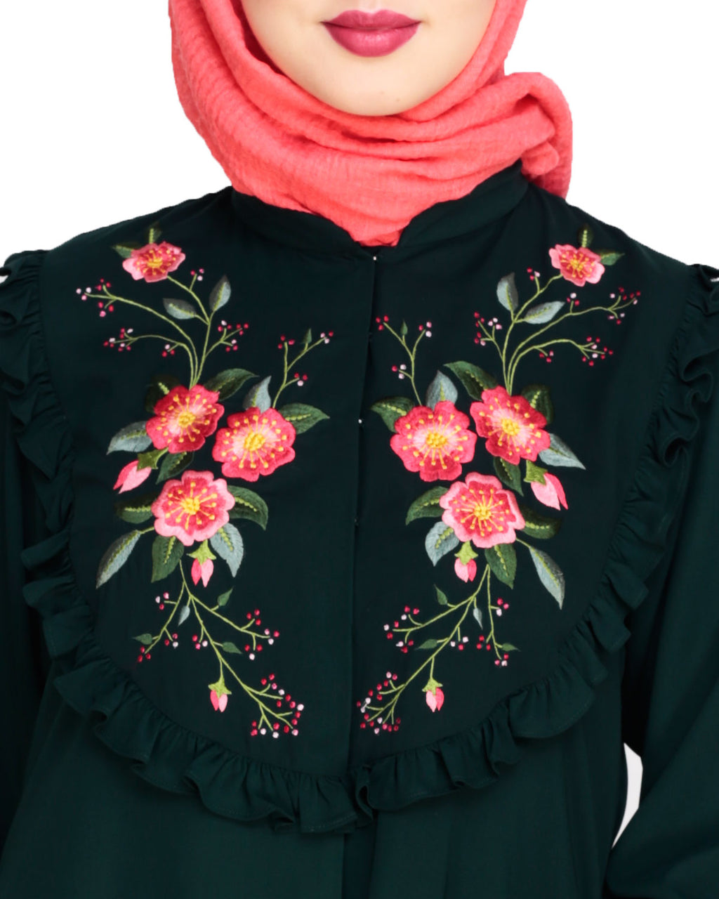 Ruffled Affair Abaya