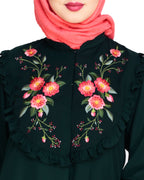 Ruffled Affair Abaya