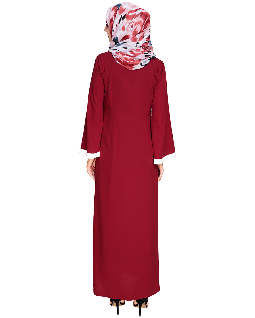Criss Cross Detailing Abaya